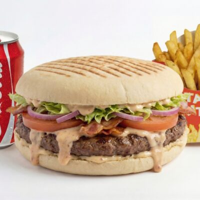 MENÚ CAMPERO BURGER ANGUS