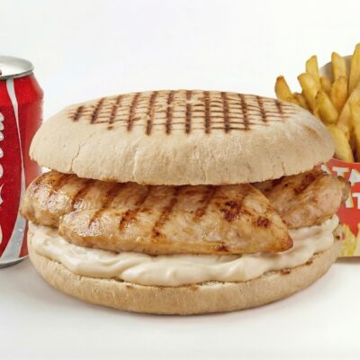 MENÚ CAMPERO POLLO CON MAYONESA